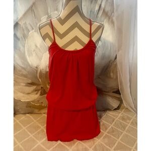 Vintage United Colors of Benetton Under Colors Pink Sleeveless Casual Dress